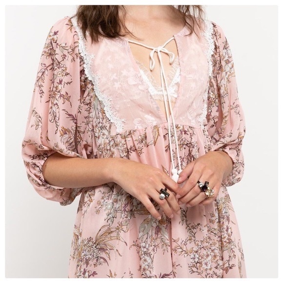 Shanna Floral Baby Doll Layering Mini - Picture 3 of 7